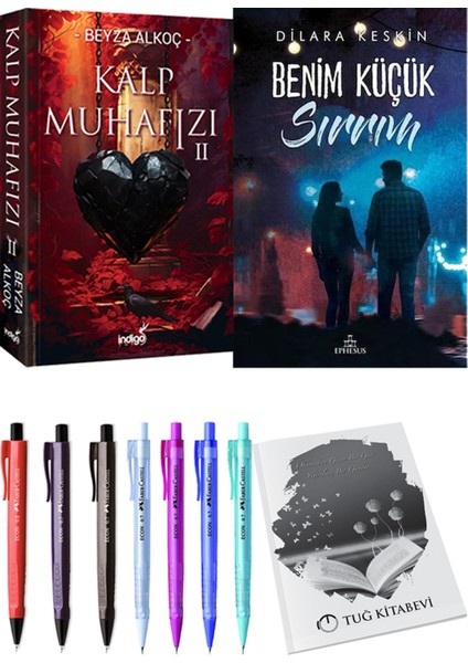 Kalp Muhafızı 2 - Benim Küçük Sırrım 1 + Kalem + Not Defteri