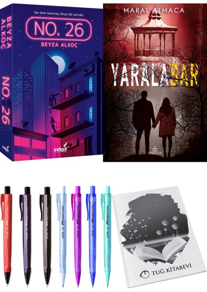 No. 26 - Yaralasar 4 + Kalem + Not Defteri