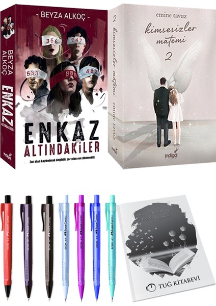 Enkaz Altındakiler 1 - Kimsesizler Matemi 2 + Kalem + Not Defteri