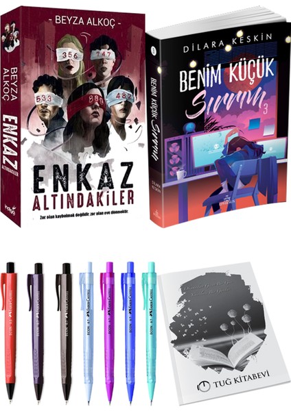 Enkaz Altındakiler 1 - Benim Küçük Sırrım 3 + Kalem + Not Defteri