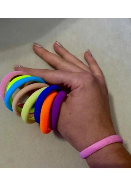 Renkli Lastik Toka 20 Adet modelleri