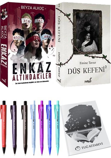 Enkaz Altındakiler 1 - Düş Kefeni 2 + Kalem + Not Defteri