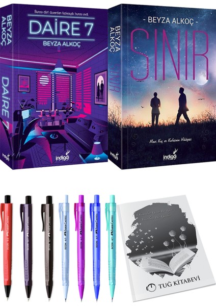 Daire 7 - Sınır - Beyza Alkoç + Kalem + Not Defteri