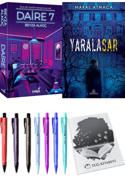 Daire 7 - Yaralasar 1 + Kalem + Not Defteri