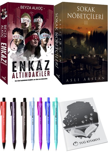 Enkaz Altındakiler 1 - Sokak Nöbetçileri 3 + Kalem + Not Defteri
