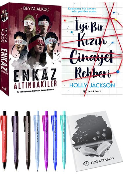Enkaz Altındakiler 1 - İyi Bir Kızın Cinayet Rehberi + Kalem + Not Defteri