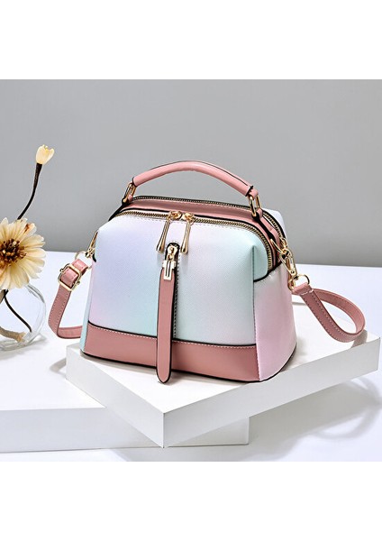 2023 Yeni Ilkbahar ve Yaz Ins Doku High-End Çok Renkli Küçük Çanta Kadın Moda Doku Niş Tek Omuz Askılı Çanta Kabuk Çanta (Yurt Dışından)