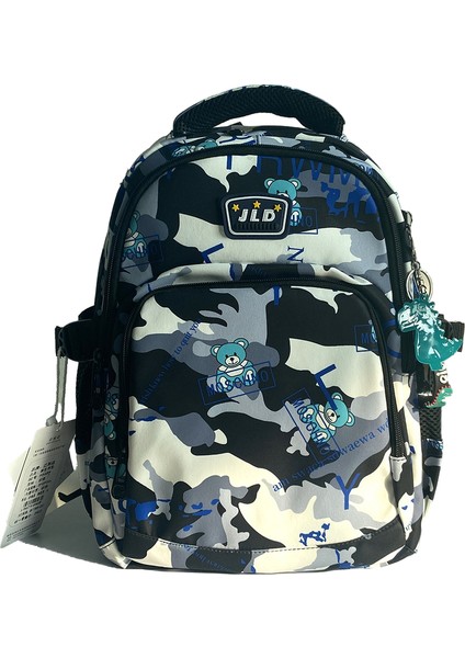 Yeni Ilkokul Okul Çantası Ultra Hafif Yük Azaltma Omurga Kamuflaj Çocuklar Ilkokul Birinci Sınıf Okul Çantası (Yurt Dışından)