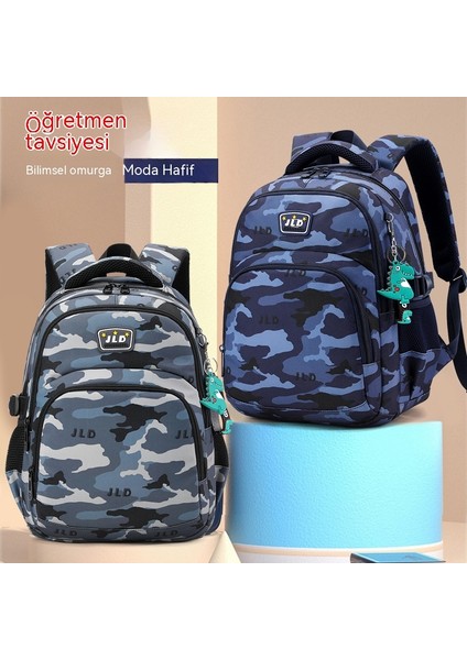 Yeni Ilkokul Okul Çantası Ultra Hafif Yük Azaltma Omurga Kamuflaj Çocuklar Ilkokul Birinci Sınıf Okul Çantası (Yurt Dışından) fiyatları