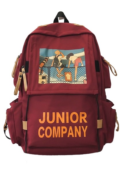 Okul Çantası Üniversite Öğrencisi Basit Lise Öğrencisi Ortaokul Öğrencisi Büyük Kapasiteli Sırt Çantası (Yurt Dışından)