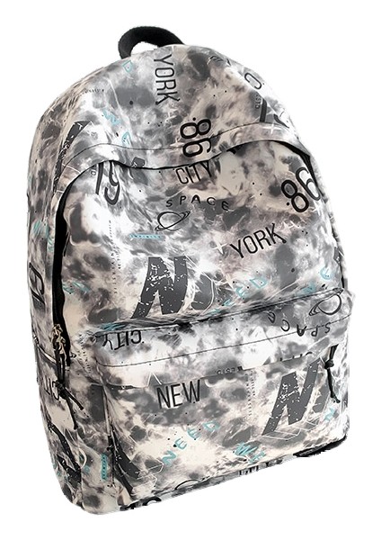 Graffiti Tarzı Rahat Sırt Çantası Eğitim Çantası Kadın Sırt Çantası Erkek Öğrenci Çantası Su Itici (Yurt Dışından)