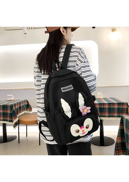 Sevimli Yumuşak Sevimli Tavşan Ortaokul Öğrencisi Okul Çantası (Yurt Dışından) fırsatları
