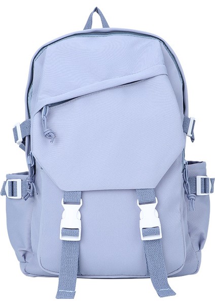 S Okul Çantası Kadın Retro Renk Sırt Çantası Ortaokul Lise Öğrencisi Sırt Çantası Büyük Kapasiteli Sırt Çantası (Yurt Dışından)