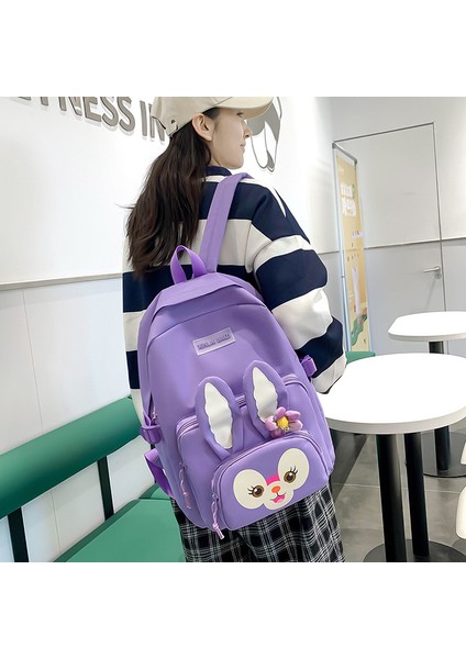 Sevimli Yumuşak Sevimli Tavşan Ortaokul Öğrencisi Okul Çantası (Yurt Dışından) modelleri