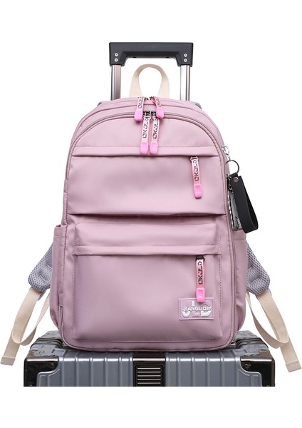 Okul Sırt Çantasının Kore Versiyonu Bayan Üniversite Öğrencisi Moda Okul Çantası (Yurt Dışından) modelleri