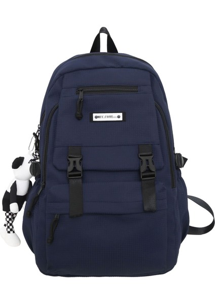 Yeni Basit Trend Rahat Sırt Çantası Büyük Kapasiteli Üniversite Öğrencisi Sırt Çantası Bilgisayar Seyahat Sırt Çantası Dayanıklı Okul Çantası (Yurt Dışından)