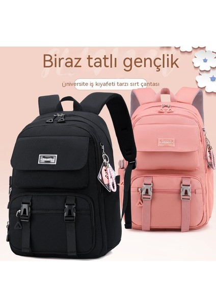 Ilkokul Öğrencileri, 3-6. Sınıflardaki Ortaokul Kızları Için Kadın Büyük Kapasiteli Kore Okul Çantası, Hafif Omurga Koruyucusu (Yurt Dışından) fırsatları