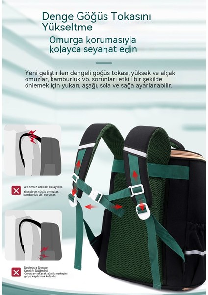 Erkek ve Kız Çocukları Için 3-6. Sınıflar Için Omurga Koruyucuları Için Yeni Stil Sırt Çantası, Ilkokul Öğrencileri Için Okul Çantaları Ingiliz Tarzı (Yurt Dışından) fiyatları