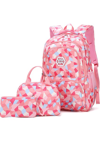 Çocuk Okul Çantaları, Ilkokul Kızları, Ortaokul Öğrencileri Için Naylon Kamuflaj Sırt Çantaları, Hafif Sırt Çantaları (Yurt Dışından)