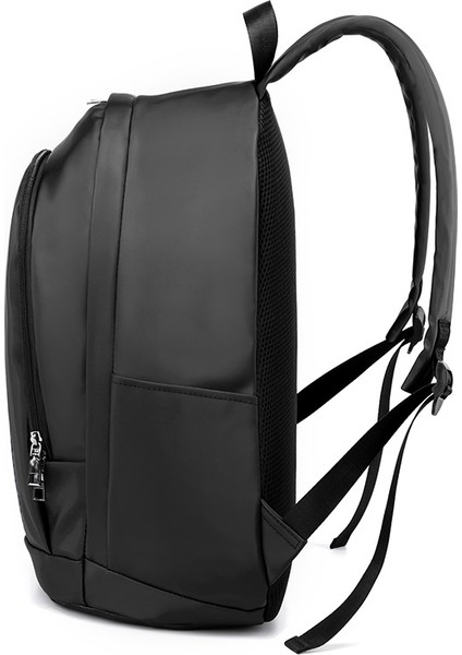 Basit Büyük Kapasiteli Naylon Sırt Çantası Erkek Spor Seyahat Sırt Çantası Düz Renk Yük Azaltıcı Öğrenci Okul Çantası (Yurt Dışından) fırsatları