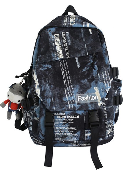 Çift Sırt Çantası, Omuz Çantası, Büyük Kapasiteli Basit Ortaokul Okul Çantası (Yurt Dışından) fırsatları