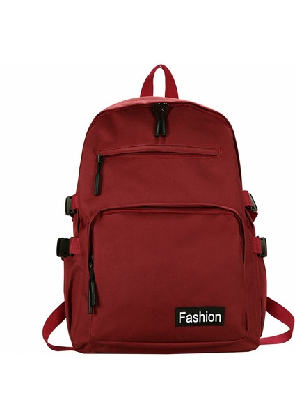 Basit Çift Sırt Çantası, Ortaokul Öğrencisi, Büyük Kapasiteli Öğrenci Okul Çantası, Açık Hava Seyahati Sırt Çantası, Erkek Sırt Çantası (Yurt Dışından)