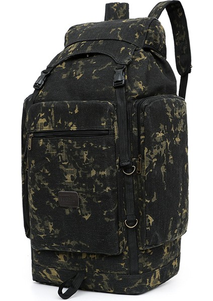 Kanvas Sırt Çantası Açık Seyahat Spor Çantası Büyük Kapasiteli Erkek Dağcılık Çantası Seyahat Sırt Çantası (Yurt Dışından) modelleri