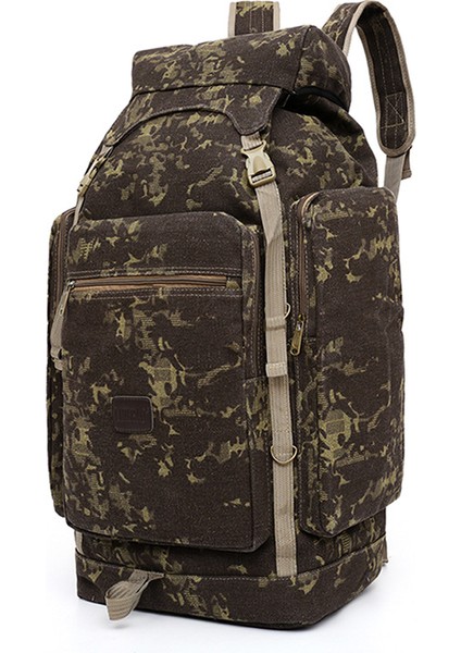 Kanvas Sırt Çantası Açık Seyahat Spor Çantası Büyük Kapasiteli Erkek Dağcılık Çantası Seyahat Sırt Çantası (Yurt Dışından) indirimleri