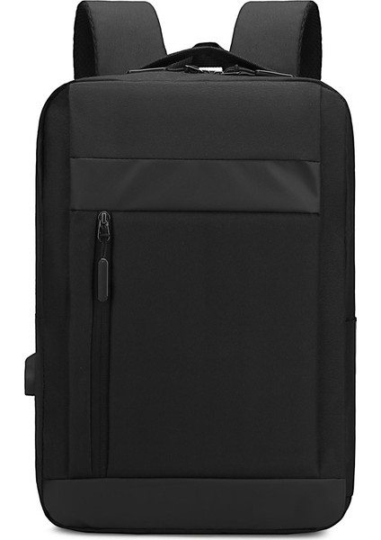 Bilgisayar Çantası Dizüstü Okul Çantası Çok Amaçlı Iş Sırt Çantası Anti-Hırsızlık USB Şarj Erkek Sırt Çantası (Yurt Dışından)