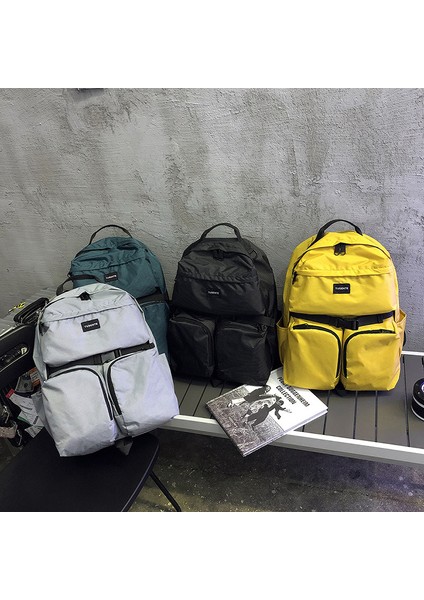 Sırt Çantası Büyük Kapasiteli Çok Cepli Sırt Çantası Ortaokul ve Lise Üniversite Öğrencisi Okul Çantası (Yurt Dışından) fırsatları
