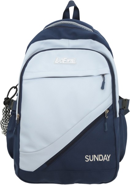 Öğrenci Okul Çantaları, Basit, Gündelik, Modaya Uygun, Büyük Kapasiteli Öğrenci Sırt Çantaları, Kontrast Renkli ve Çok Yönlü Sırt Çantaları (Yurt Dışından)