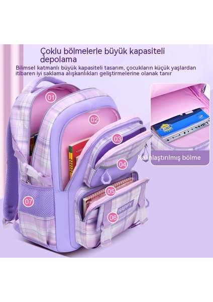 Öğrenci Okul Çantaları, Yükü Azaltmak Için Çocuk Okul Çantaları, Omurga Korumalı Su Geçirmez Sırt Çantaları (Yurt Dışından) fiyatları