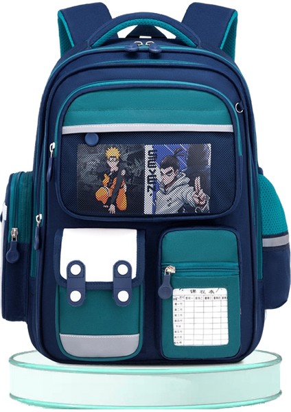 Öğrenci Okul Çantası, Çok Katmanlı, Büyük Kapasiteli, Oxford Kumaştan, Ağırlığı Azaltan Sırt Çantası (Yurt Dışından)