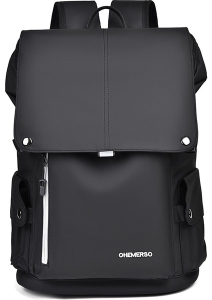 Erkek Sırt Çantası, Şık Su Geçirmez Öğrenci Okul Çantası, Gündelik Büyük Kapasiteli Iş Bilgisayarı Çantası (Yurt Dışından)