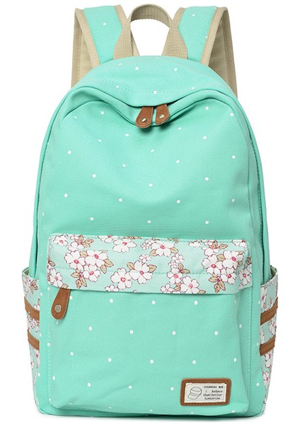 Sırt Çantası Büyük Kapasiteli Tuval Açık Hava Seyahat Çantası Üniversite Öğrencisi Sırt Çantası (Yurt Dışından)