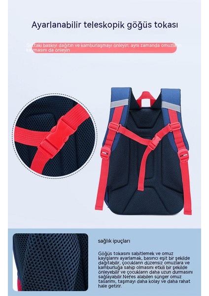 Ilkokul Okul Çantası, Omurga Korumalı, Su Geçirmez, Yük Azaltan, Nefes Alabilen Hafif Çocuk Sırt Çantası (Yurt Dışından) fiyatları