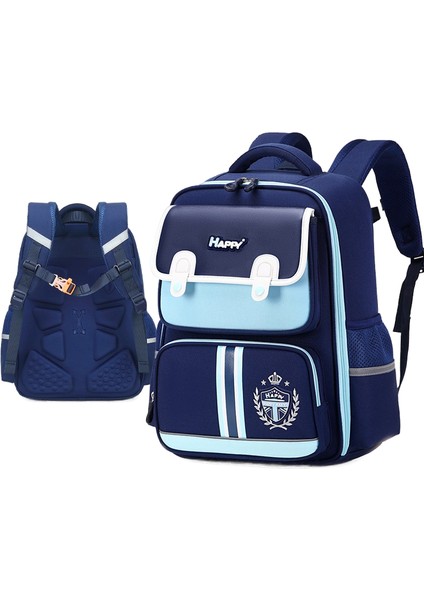 Öğrenci Okul Çantası, Yükü Azaltan, Omurgayı Koruyan, Büyük Kapasiteli Sırt Çantası (Yurt Dışından)