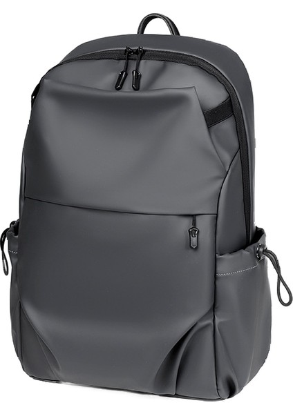 Sırt Çantası, Basit Düz Renk Gündelik Sırt Çantası, Bilgisayar Çantası, Öğrenci Çantası (Yurt Dışından)