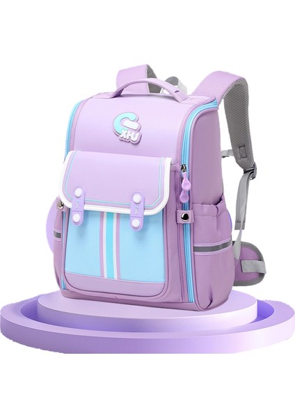 Okul Çantası, Geniş Kapasiteli, Ağırlığı Azaltan ve Belini Koruyan Çocuk Sırt Çantası (Yurt Dışından)