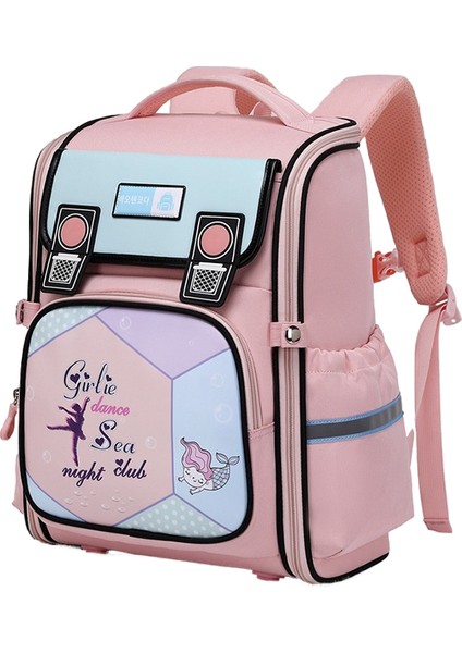 Ingiliz Tarzı Öğrenci Okul Çantası Büyük Kapasiteli Sırt Çantası (Yurt Dışından)