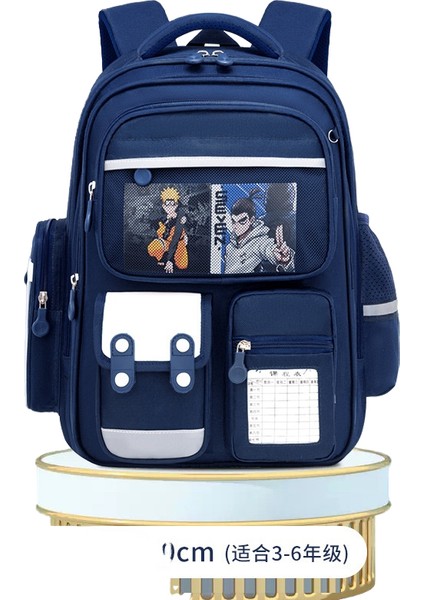 Öğrenci Okul Çantası, Çok Katmanlı, Büyük Kapasiteli, Oxford Kumaştan, Ağırlığı Azaltan Sırt Çantası (Yurt Dışından)