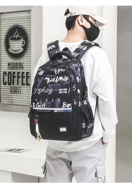 Yüksek Kaliteli Üniversite Öğrencisi Erkek Büyük Kapasiteli Okul Çantası Orijinal Niş Gündelik Erkek Sırt Çantası Seyahat Bilgisayar Sırt Çantası (Yurt Dışından) fiyatları