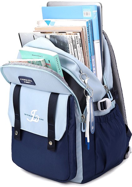 Yeni Sırt Çantası Kız Ins Yüksek Kaliteli Ortaokul Öğrencisi Okul Çantası Üniversite Öğrencisi Büyük Kapasiteli Bayan Moda Sırt Çantası (Yurt Dışından) fiyatları