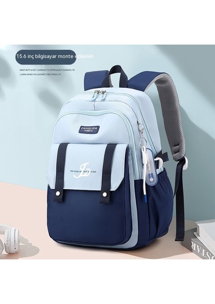 Yeni Sırt Çantası Kız Ins Yüksek Kaliteli Ortaokul Öğrencisi Okul Çantası Üniversite Öğrencisi Büyük Kapasiteli Bayan Moda Sırt Çantası (Yurt Dışından) modelleri