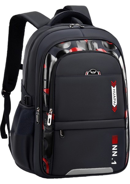 Çocuk Omurga Sırt Çantası, Büyük Kapasiteli Su Geçirmez Hafif Sırt Çantası, Gündelik Basit Sırt Çantası (Yurt Dışından)