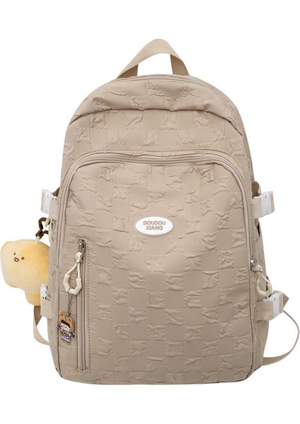 Yeni Ilkokul ve Ortaokul Öğrencileri Için Okul Çantaları Büyük Kapasiteli Gelgit Serin Sırt Çantası Naylon Yük Azaltma Sırt Çantası (Yurt Dışından)