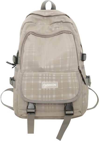 Öğrenci Okul Çantası, Basit, Hafif ve Büyük Kapasiteli Öğrenci Sırt Çantası, Gündelik Seyahat Sırt Çantası (Yurt Dışından)