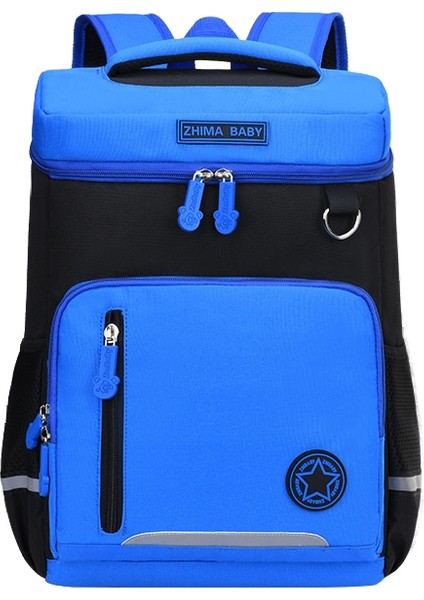 Öğrenci Okul Çantası Büyük Kapasiteli Çocuk Okul Çantası Hafif Rahat ve Sevimli Sırt Çantası (Yurt Dışından)