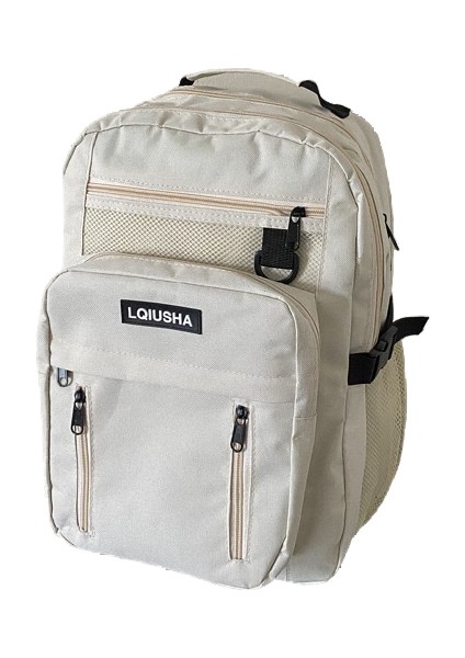 Büyük Kapasiteli Basit Sırt Çantası Rahat Sırt Çantası Orta Okul Öğrencisi Okul Çantası (Yurt Dışından)