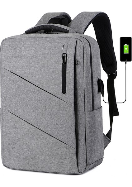 Dizüstü Bilgisayar Çantası, Gündelik Iş Sırt Çantası, Erkek Sırt Çantası (Yurt Dışından)